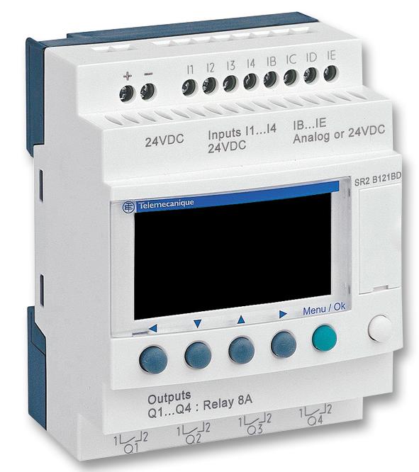 SR2A101FU - Schneider Electric - Smart Relay, Compact, Zelio Logic ...