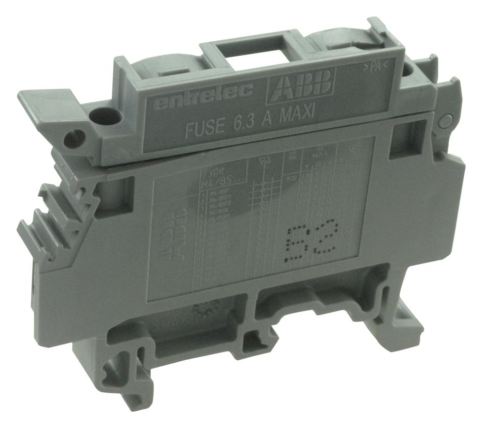011565725 Entrelec Te Connectivity Fused Terminal Block, 2 Ways