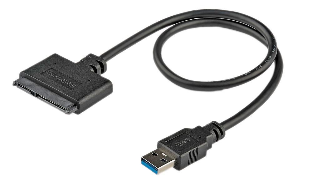 STARTECH USB3S2SAT3CB Hard Drive Adapter SATA to USB 3.0 Cable UASP 5 Gbps