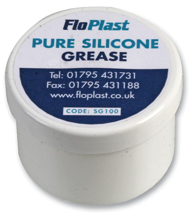 SG100 Floplast Silicone Grease, 100g element14 Korea