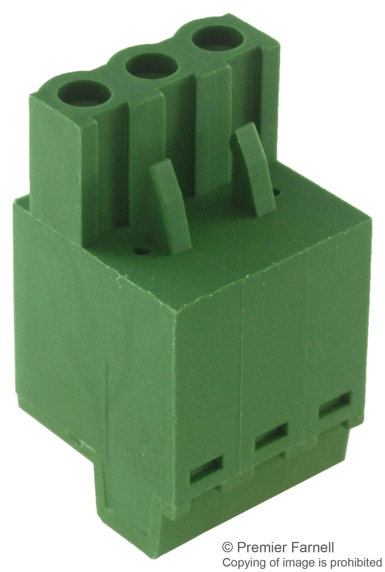 MC31050803 Pro TERMINAL BLOCK PLUGGABLE, 3 POSITION, 24
