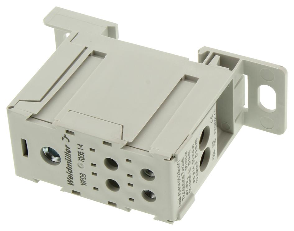 1879360000 Weidmuller POWER DISTRIBUTION BLOCK, DIN RAIL, 142
