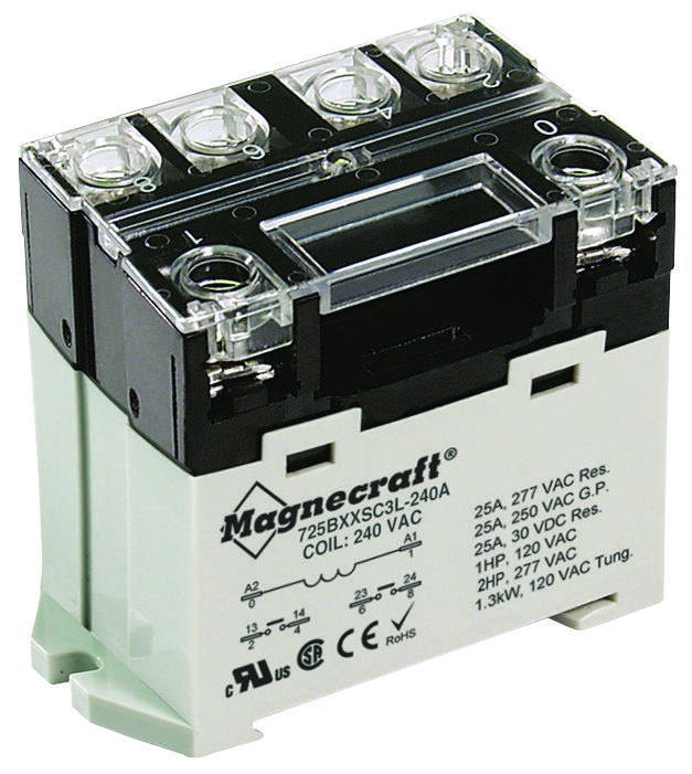 783XCXM4L-120A SCHNEIDER ELECTRIC/LEGACY RELAY, Power Relay, 3PDT, 120