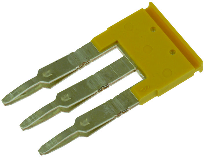 1608870000 Weidmuller TERMINAL BLOCK JUMPER, 3WAY, 5.1MM