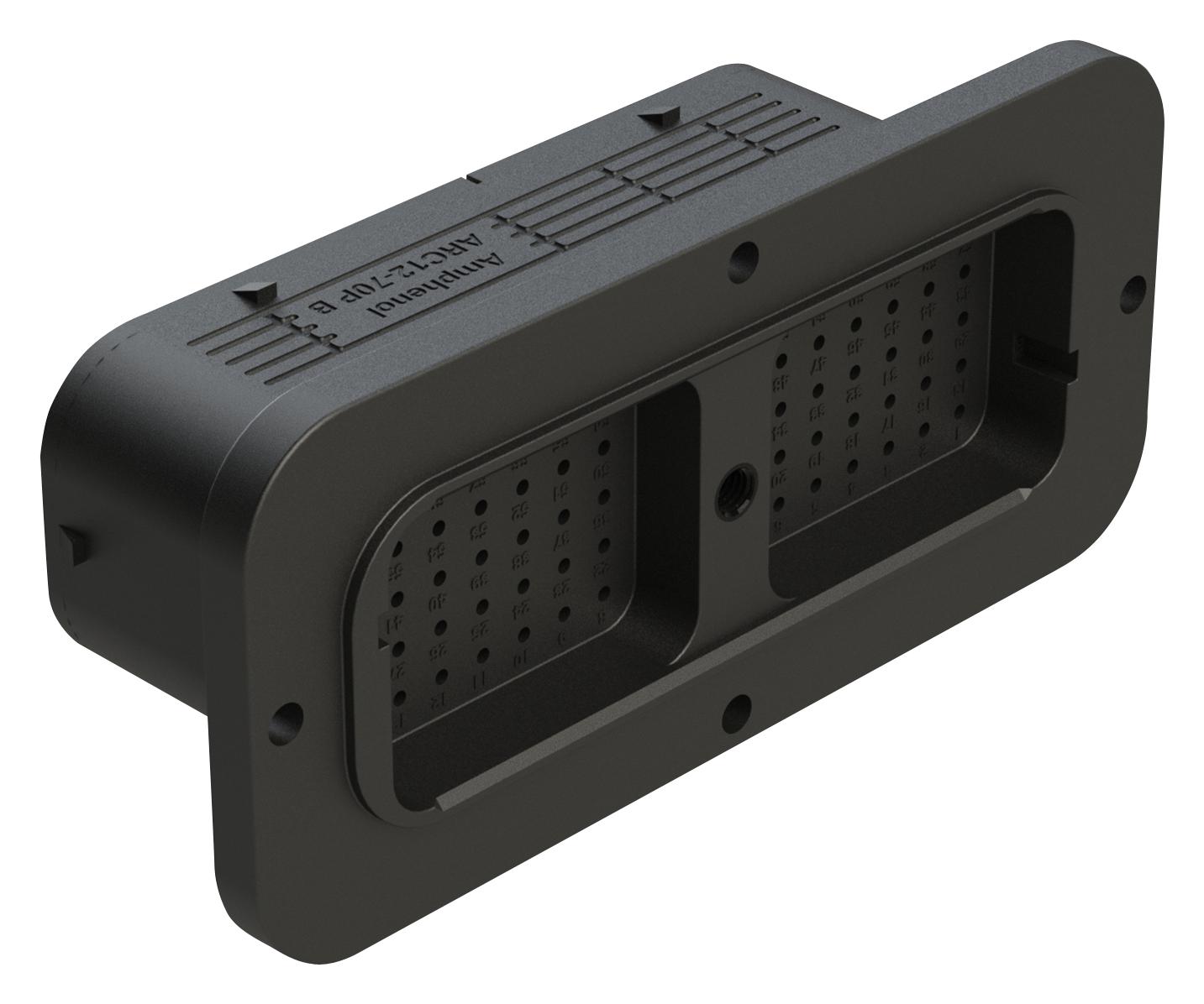 ARC12-70PB. - Amphenol Sine/tuchel - 70 POSITION RECEPTACLE, PIN ...