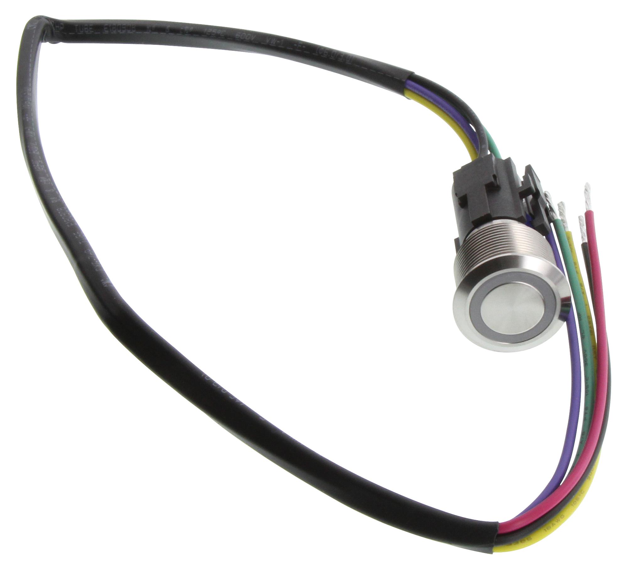 ULV7FPBSS331 Eswitch ANTI VANDAL SWITCH, SPDT, 3A/250VAC/PANL