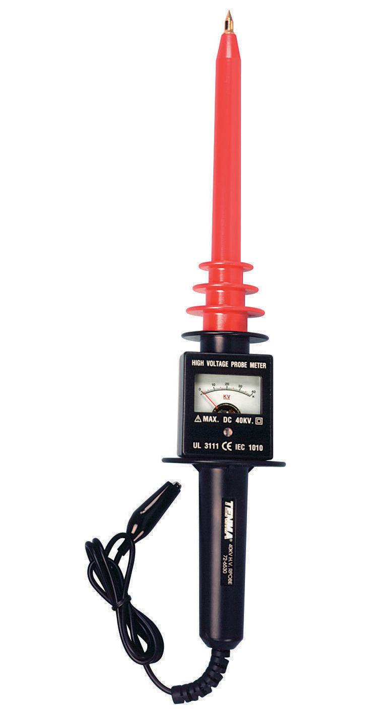 726530 Tenma TEST PROBE, HIGH VOLTAGE, 0 to 40KVDC element14 Korea