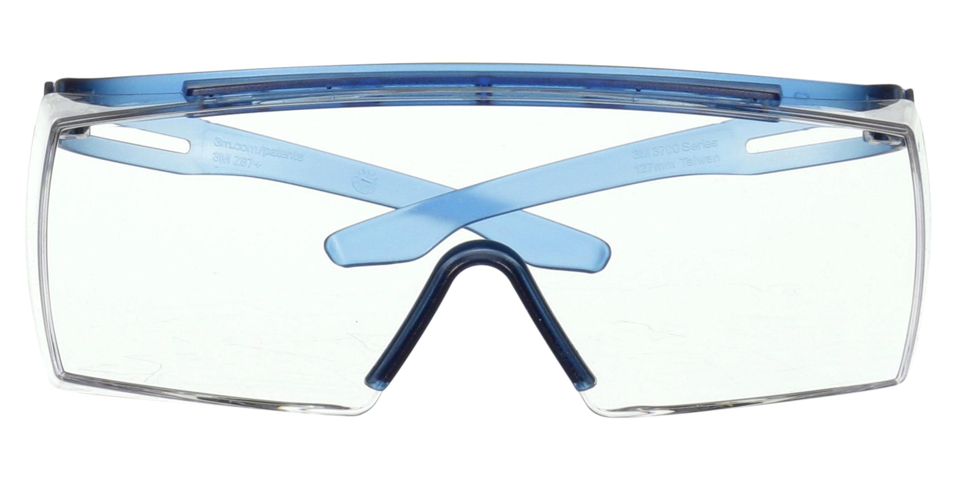 SF3701ASGAFBLU 3m SAFETY GLASSES, ANTI FOG/SCRATCH, BLUE