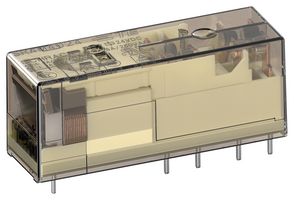 TE CONNECTIVITY - SCHRACK SR4M4024 Safety Relay, 24 VDC, 3PST-NO, SPST-NC, SR4 Series, Through Hole, 8 A, Solder