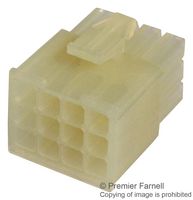 AMP - TE CONNECTIVITY 172341-1 Connector Housing, Mini Universal MATE-N-LOK, Plug, 12 Ways, 4.14 mm