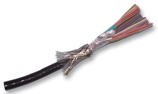 AMPHENOL SPECTRA-STRIP 169-2832-020. Ribbon Cable, Round Twist 'N' Flat Jacketed, Screened, 20 Core, 28 AWG, 0.072 mm², 100 ft, 30.5 m