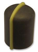 MULTICOMP CR-R5-2C5-0D KNOB, 11MM, GREY, YELLOW LINE