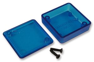 HAMMOND 1551QTBU Plastic Enclosure, Handheld, ABS, 40 mm, 40 mm, 15 mm, IP54