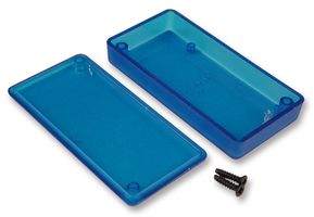 HAMMOND 1551LTBU Plastic Enclosure, Handheld, ABS, 80 mm, 40 mm, 15 mm, IP54
