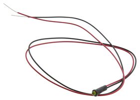 DIALIGHT 558-0302-007F LED INDICATOR, YELLOW