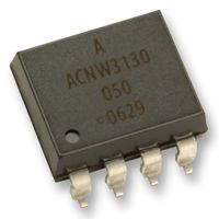 BROADCOM ACNW3130-300E Optocoupler, Gate Drive Output, 1 Channel, Surface Mount DIP, 8 Pins, 5 kV