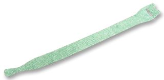 HELLERMANNTYTON 130-00017 TEXTIE M-PA66/PP-GN Hook & Loop Fastener, 8 ", 200 mm, 0.5 ", 12.5 mm, Green
