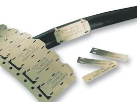 TE CONNECTIVITY - RAYCHEM CM-SCE-TP-1/2-4H-9 Wire Marker, Blank, White, 12.7mm x 50.8mm
