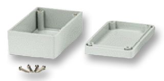 HAMMOND 1594ASGY Plastic Enclosure, Instrument, ABS, 40 mm, 56 mm, 56 mm, IP54