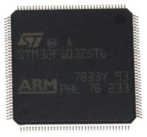 STMICROELECTRONICS STM32F103ZGT6 ARM MCU, Motor Control, STM32 Family STM32F1 Series Microcontrollers, ARM Cortex-M3, 32 bit, 72 MHz