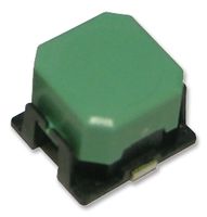 OMRON ELECTRONIC COMPONENTS B3AL1001P Tactile Switch, B3AL Series, Top Actuated, Surface Mount, Square Button, 250 gf, 50mA at 16VDC