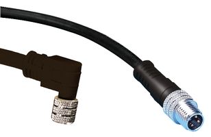 MOLEX 120094-5027 Sensor Cable, BRAD, 90° M23 Receptacle, Free End, 19 Positions, 5 m, 16.4 ft, Brad 120094 Series