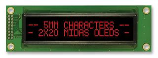 MIDAS DISPLAYS MCOB22005A1V-ERP