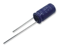 CHEMI-CON ELXY250ELL471MJ20S Electrolytic Capacitor, Miniature, 470 µF, 25 V, ± 20%, Radial Leaded, 1000 hours @ 105°C, Polar