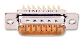MOLEX / FCT 172704-0062 D Sub Connector, Standard, Plug, 172704 Series, 15 Contacts, DA, Solder