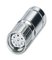 PHOENIX CONTACT 1605617 Sensor Connector, M23, Female, 8 Positions, Crimp Socket - Contacts Not Supplied