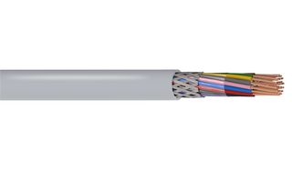 MULTICOMP PRO PP001179 Multicore Cable, Per Metre, Screened, 3 Core, 0.34 mm²
