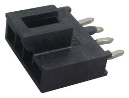 MOLEX 105309-1204 Pin Header, Vertical, Wire-to-Board, 2.5 mm, 1 Rows, 4 Contacts, Through Hole Straight