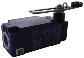 TELEMECANIQUE SENSORS XCKS141H29 Limit Switch, Roller Lever, SPST-NO, SPST-NC, 3 A, 240 V, 0.5 N-m, OsiSense XC Series
