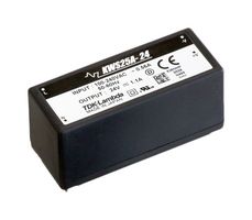 TDK-LAMBDA KWS25A-24 AC/DC PCB Mount Power Supply (PSU), ITE, 1 Output, 26.4 W, 24 VDC, 1.1 A