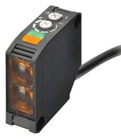 OMRON INDUSTRIAL AUTOMATION E3JK-DR11 2M OMI Photoelectric Sensor, E3JK Series, 2.5 m, Diffuse, Relay, 24 V to 240 V