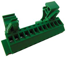 CAMDENBOSS CTBPD96VJ/12FL DIN Rail Mount Terminal Block, 12 Ways, 28 AWG, 14 AWG, 2.5 mm², Screw, 20 A