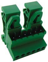 CAMDENBOSS CTBPD96HJ/6 DIN Rail Mount Terminal Block, 6 Ways, 28 AWG, 14 AWG, 2.5 mm², Screw, 20 A