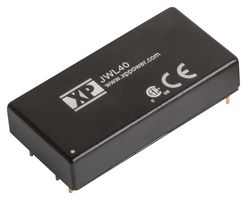 XP POWER JWL4048D15 Isolated Through Hole DC/DC Converter, ITE, DIP, 4:1, 40 W, 2 Output, 15 V