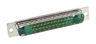 HARTING 09694117272 D Sub Connector Housing, 27W2, 27 Ways, Combo Layout D Sub, DC, Plug, Steel Body