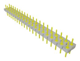 SAMTEC BDL-120-G-E Stacking Board Connector, BDL, 40 Contacts, 2.54 mm, Through Hole, 2 Rows