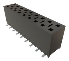 SAMTEC SSM-109-L-DV PCB Receptacle, Board-to-Board, 2.54 mm, 2 Rows, 18 Contacts, Surface Mount