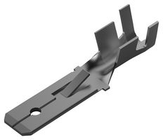 TE CONNECTIVITY - AMP 280080-2 Quick Disconnect Terminal, FASTON 250, Male Quick Disconnect, 6.35mm x 0.81mm, 0.25" x 0.032"