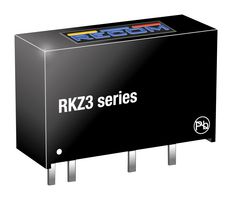 RECOM POWER RKZ3-2405S Isolated Through Hole DC/DC Converter, ITE, SIP, 1:1, 3 W, 1 Output, 5 V
