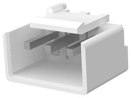 TE CONNECTIVITY 1877285-3 Pin Header, Wire-to-Board, 3.96 mm, 1 Rows, 3 Contacts, Through Hole Straight, Economy Power