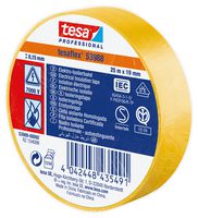 TESA 53988 YELLOW 25M X 19MM