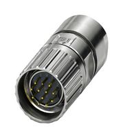 PHOENIX CONTACT 1629208 Sensor Connector, M23 PRO Series, M23, Male, 12 Positions, Crimp Pin - Contacts Not Supplied