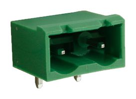 CAMDENBOSS CTBP9550/2 Terminal Block, Header, 7.5 mm, 2 Ways, 20 A, 450 V, Through Hole Right Angle