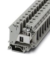 PHOENIX CONTACT 3006182 DIN Rail Mount Terminal Block, 2 Ways, 18 AWG, 2 AWG, 35 mm², Screw, 125 A