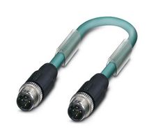 PHOENIX CONTACT 1569443 Sensor Cable, 4P, M12 Plug, M12 Plug, 4 Positions, 500 mm, 19.7 "