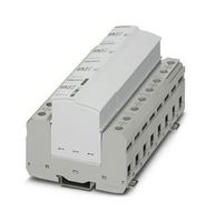 PHOENIX CONTACT 2908264 Surge Protector, Lightning Surge Arrester, Type 1 & 2, 50 kA, 440 VAC, DIN Rail